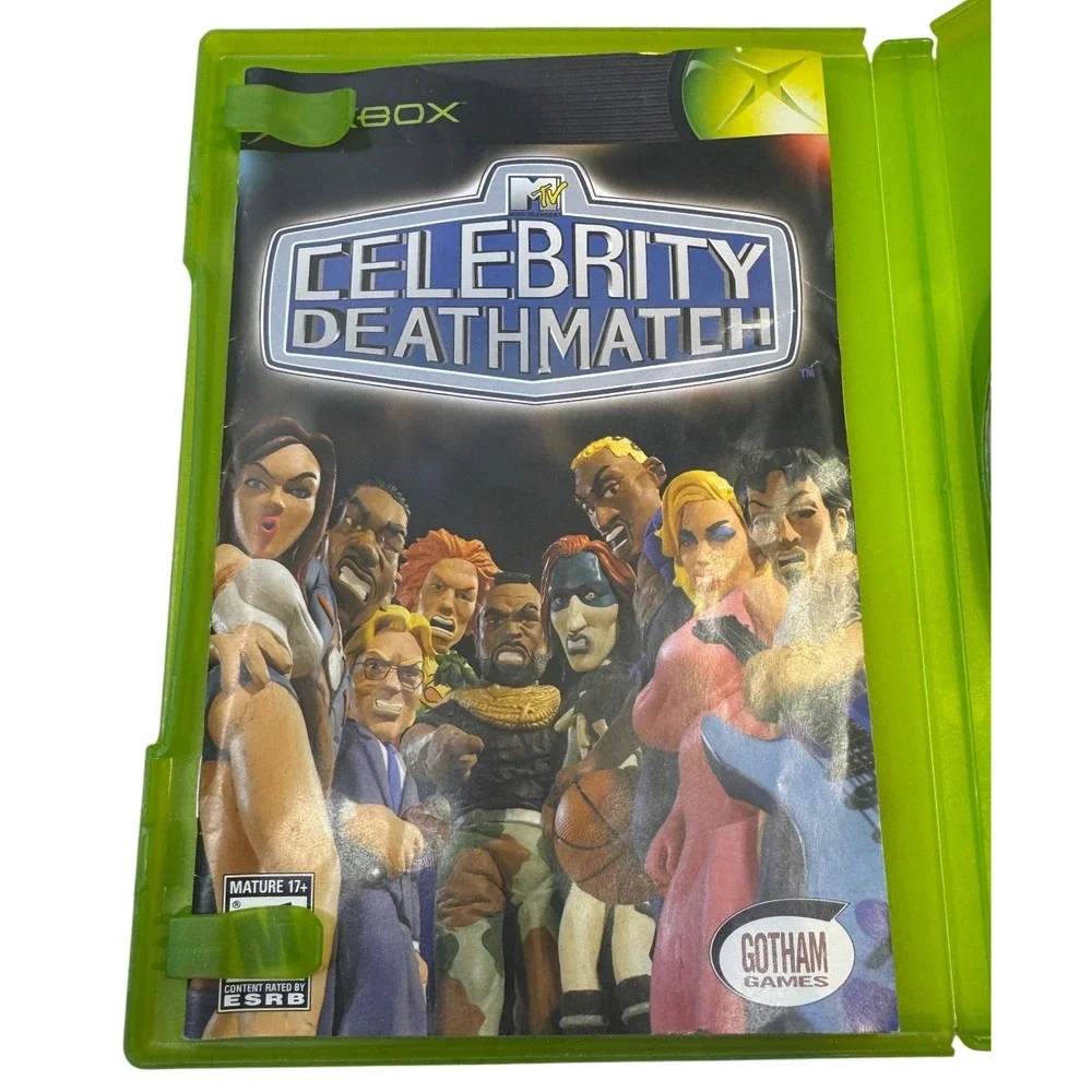 MTV Celebrity Deathmatch Microsoft Xbox Video Game 2003 Gotham Games